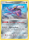 Genesect 127/214 UNB Unbroken Bonds Pokemon Reverse Holo Lightly Played