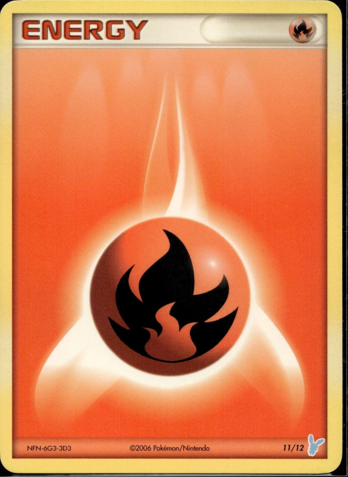 Fire Energy 11/12 EX Trainer Kit 2 Minun Pokemon Near Mint