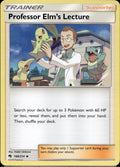 Professor Elm's Lecture 188/214 LOT Lost Thunder Pokemon Lightly Played