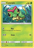 Caterpie 1/149 SM01 SM Base Set Pokemon Lightly Played