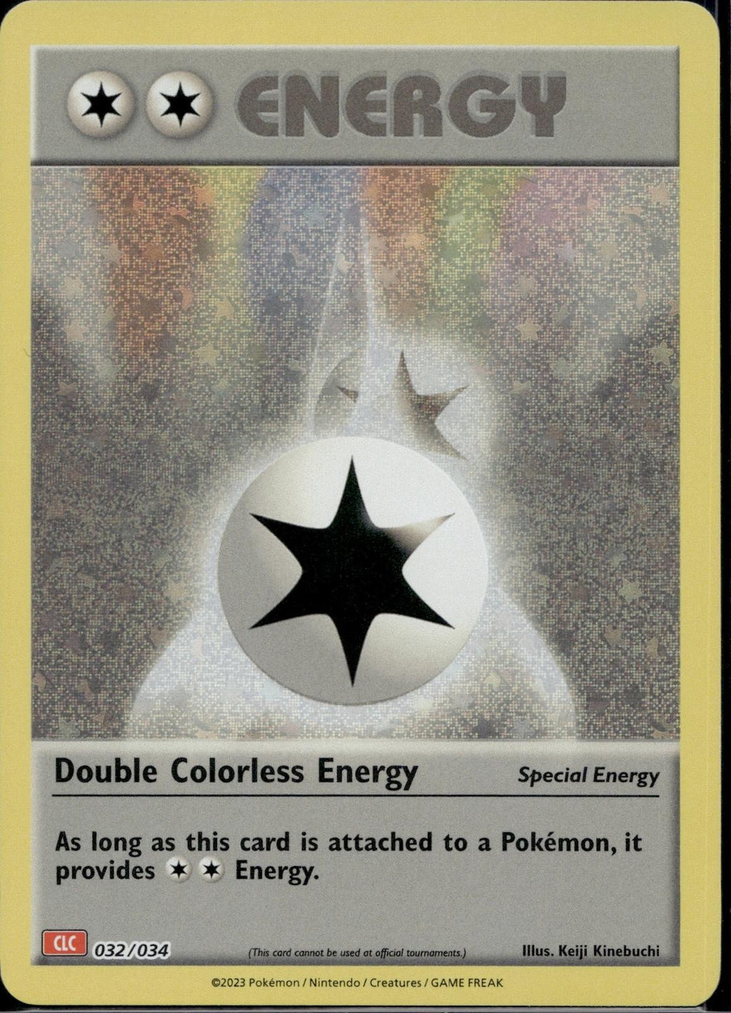Double Colorless Energy (CLC) 032/034 Trading Card Game Classic Pokemon Holo NM