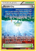 Parallel City 145/162 BKT BREAKthrough Pokemon Lightly Played