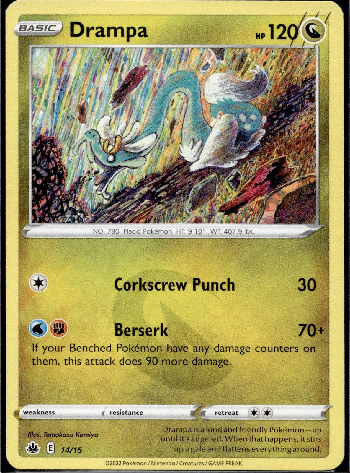 Drampa 014/015 MCD22 McDonald's Promos 2022 Pokemon Lightly Played