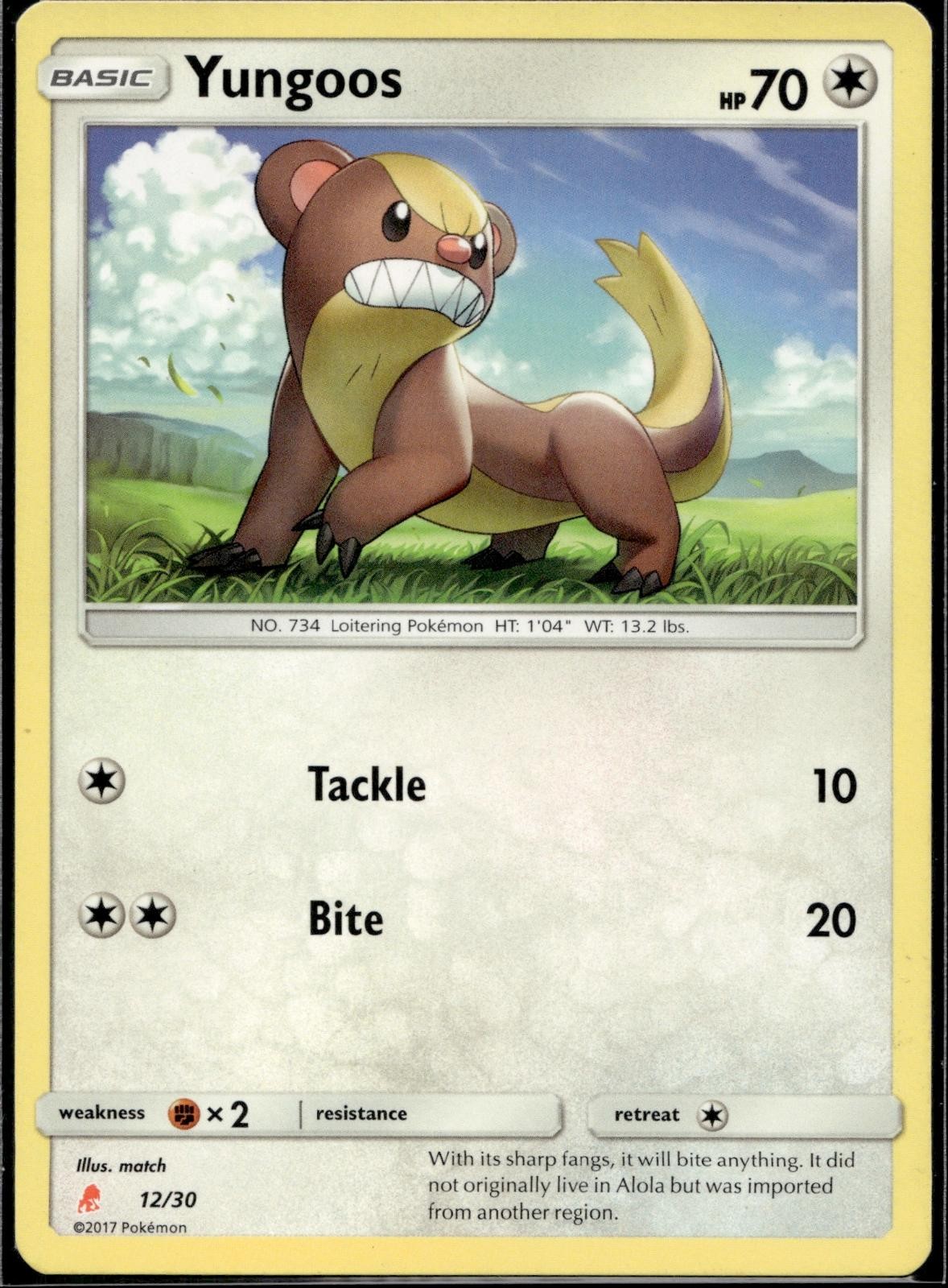 Patrat (#12) 12/30 BLW BW Trainer Kit: Excadrill & Zoroark Pokemon LP