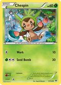 Chespin 8/162 BKT BREAKthrough Pokemon Lightly Played