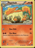 Rapidash 17/114 STS Steam Siege Pokemon Lightly Played