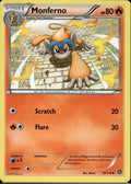 Monferno 19/114 STS Steam Siege Pokemon Lightly Played
