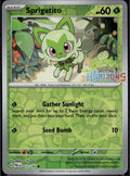Sprigatito 012/193 MCAP Miscellaneous Cards & Products Pokemon Reverse Holo NM/M