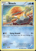 Binacle 22/124 FCO Fates Collide Pokemon Lightly Played