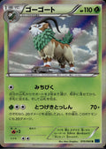 Gogoat 010/060 XY1 Collection X Pokemon Japanese Unlimited Holo Lightly Played