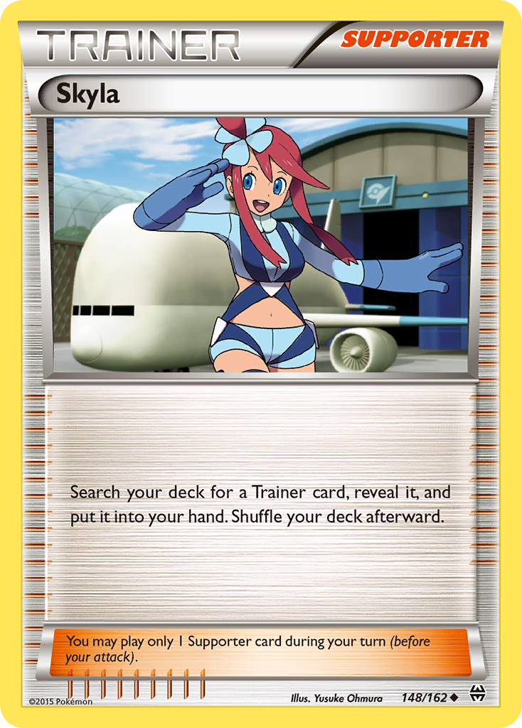 Skyla 148/162 BKT BREAKthrough Pokemon Lightly Played