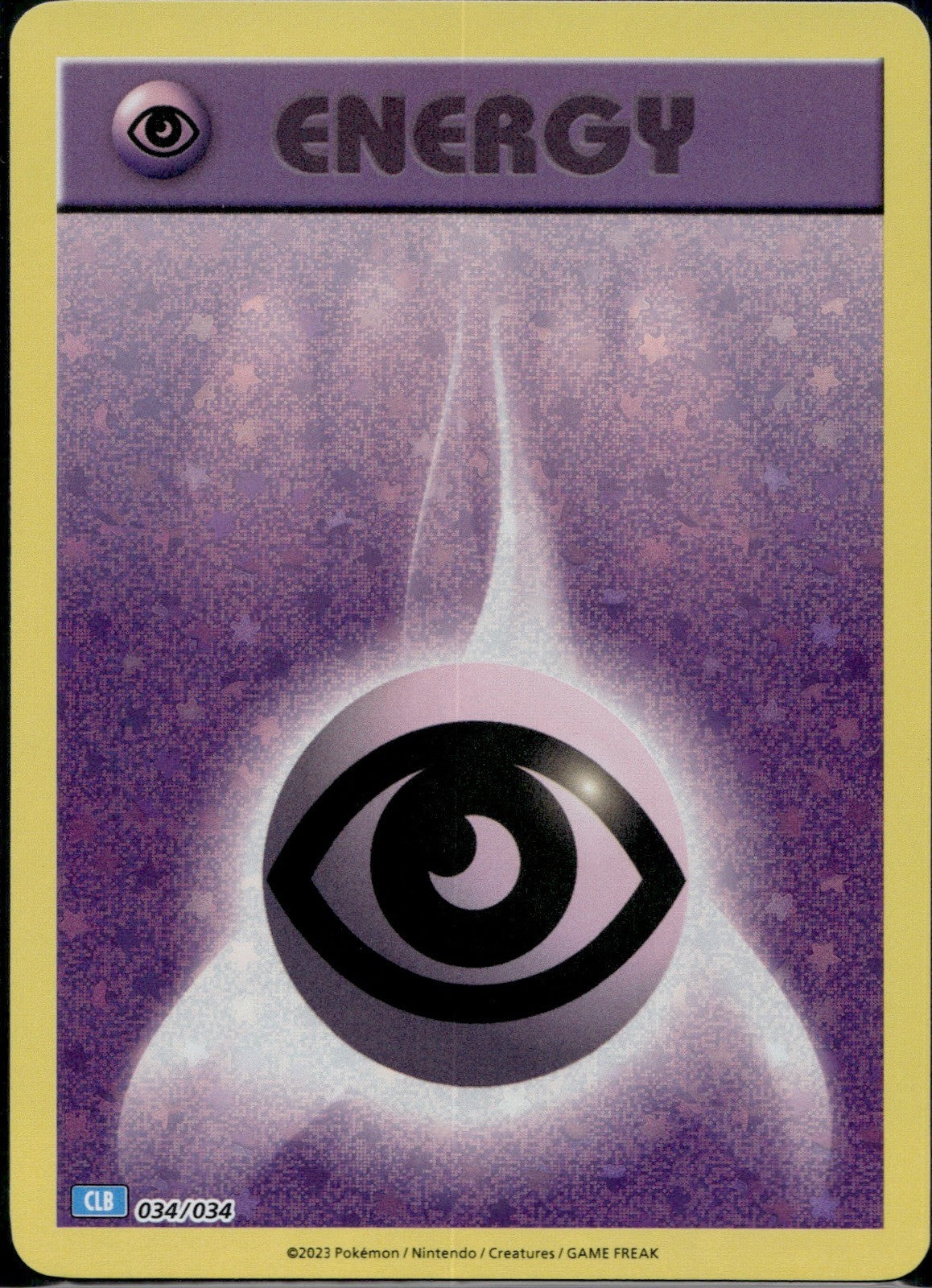 Basic Psychic Energy 034/034 CL Trading Card Game Classic Pokemon Near Mint
