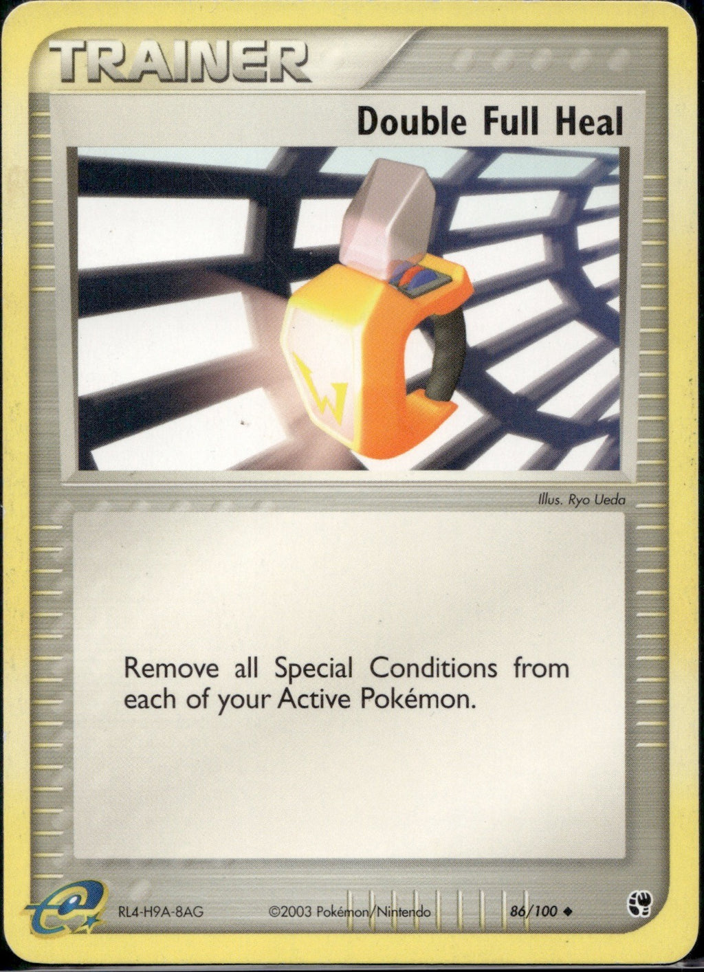 Double Full Heal 86/100 SS Sandstorm Pokemon Lightly Played